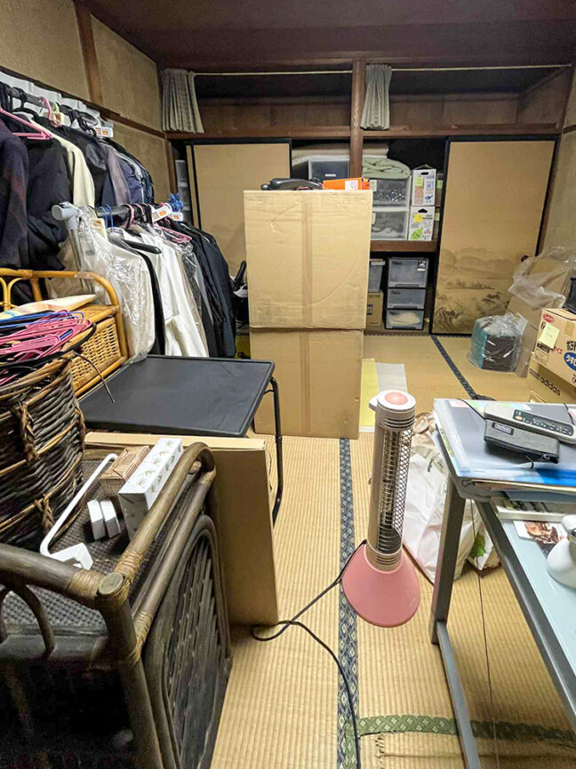 笠寺の家　居間